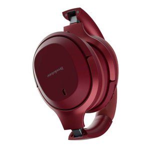 Brookstone Active Noise Cancelling Bluetooth Headphones Red $110 NIB